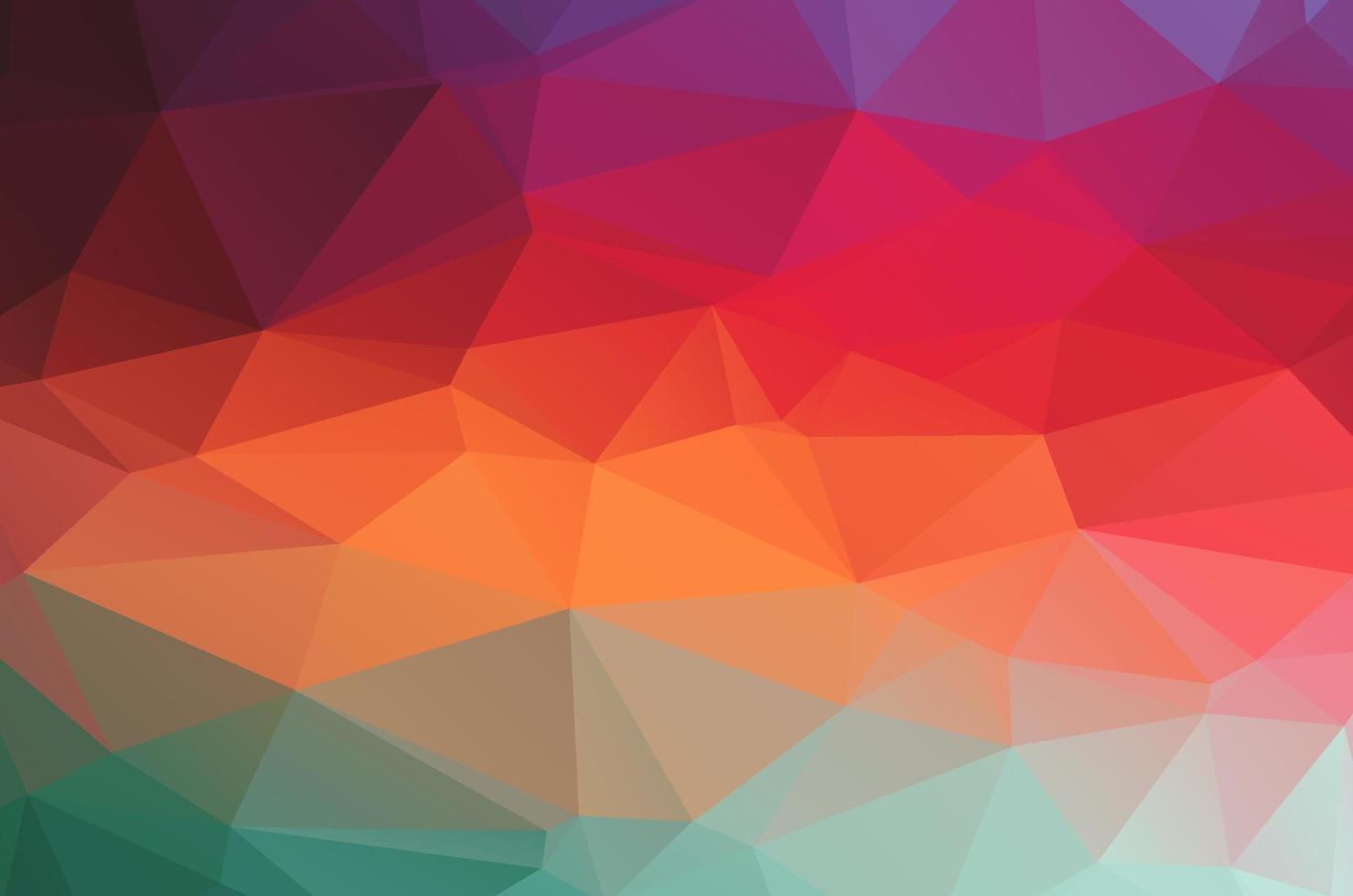 Light colorful Low poly crystal background. Polygon design pattern. Low ...