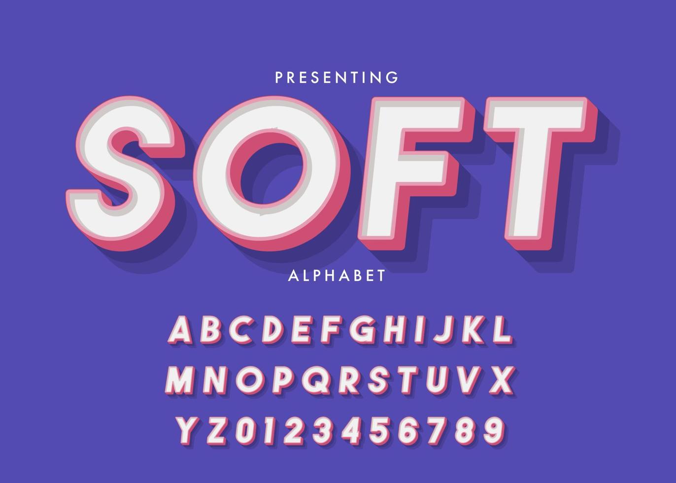 Modern look custom typography or text effect for game title vector