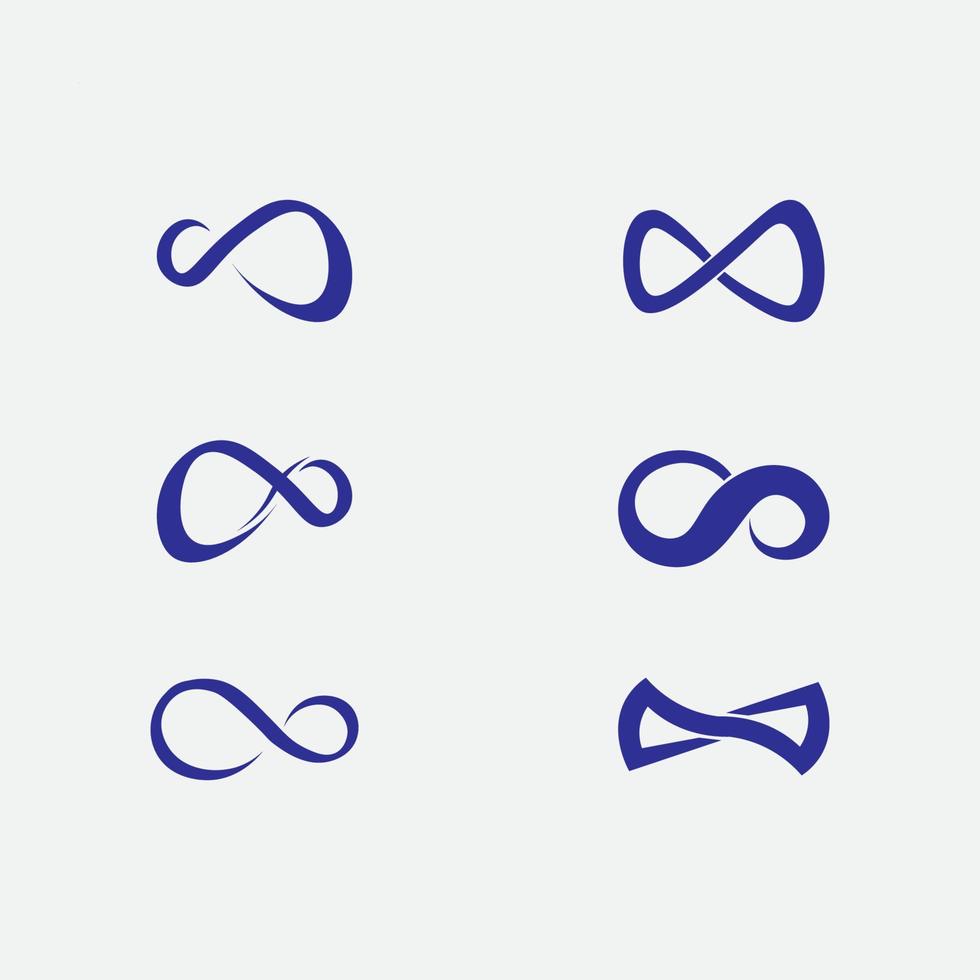 infinity design logo and 8 icon, vector, sign, creative logo for business and corporate infinity symbol vector