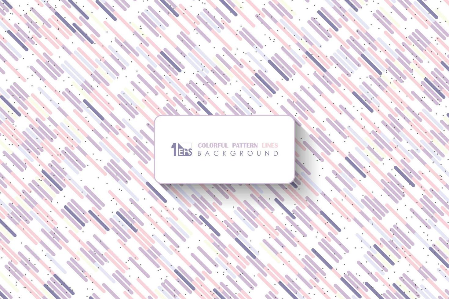 Abstract pastel artwork template design of geomeric line pattern background. illustration vector eps10