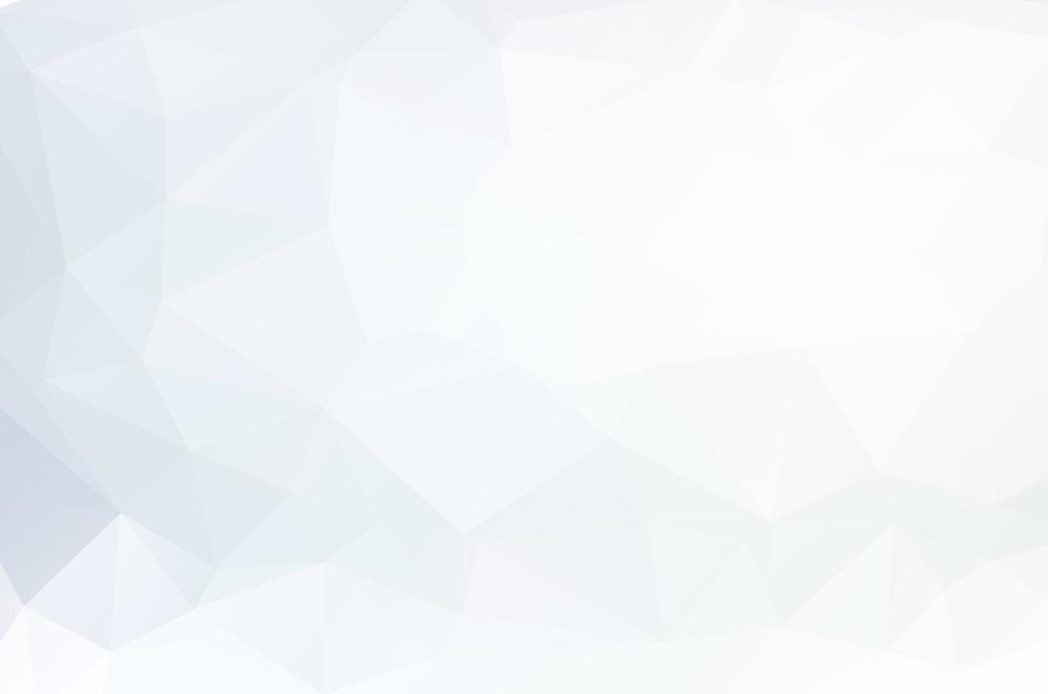White Grey Low poly crystal background. Polygon design pattern. environment green Low poly vector illustration, low polygon background.