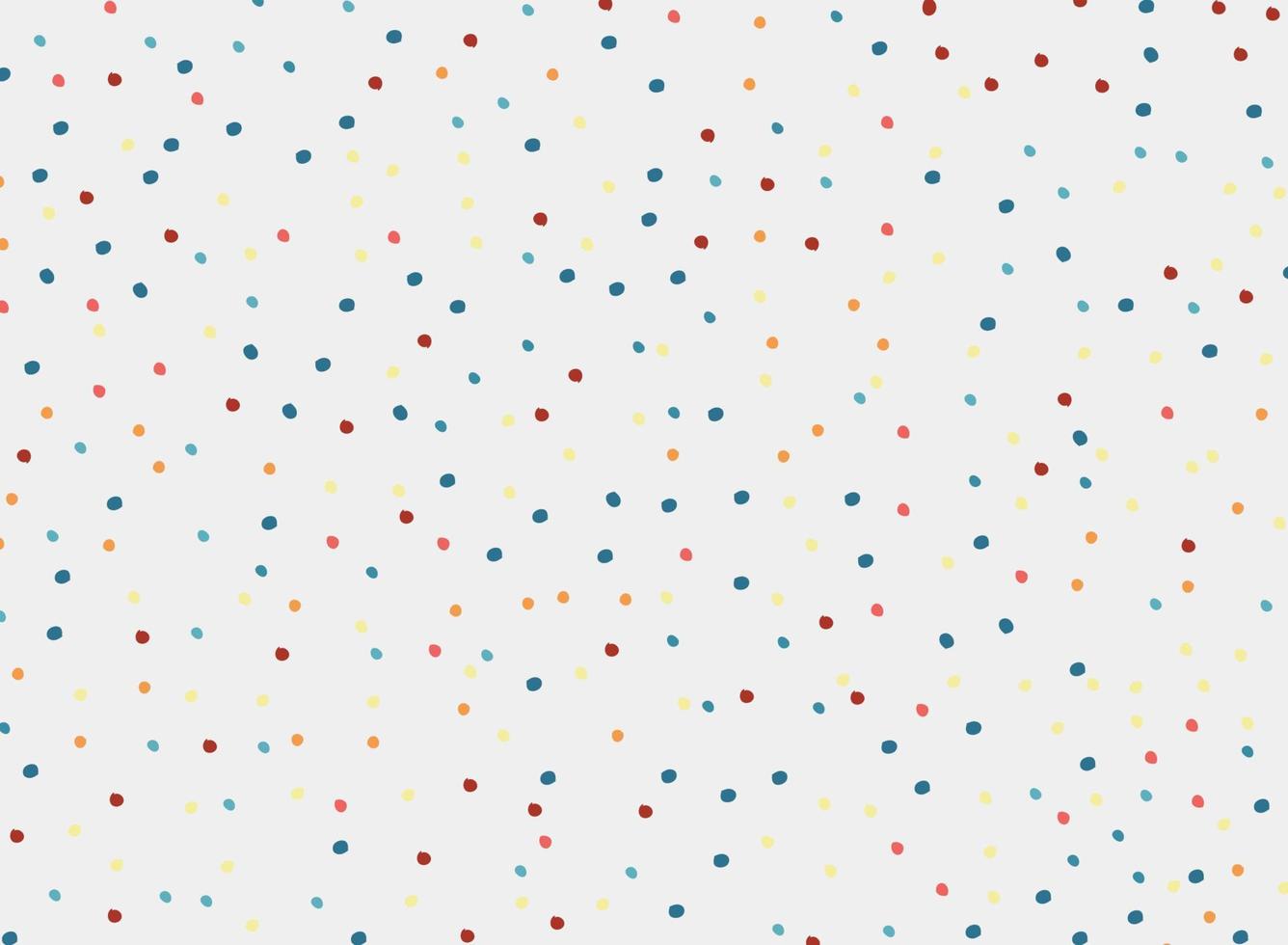 polka dots colorful pattern on white background and texture. 4497319