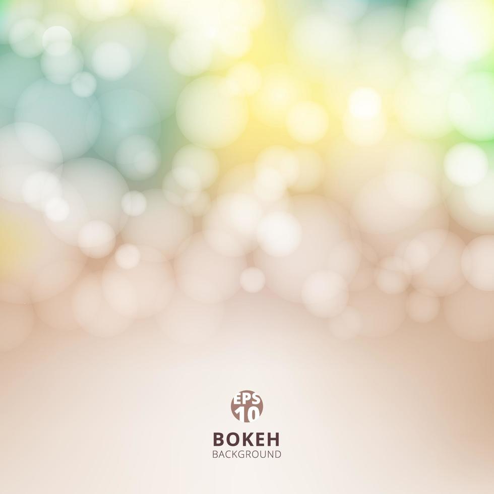 bokeh plata y luces blancas brillantes festivas sobre fondo de colores con textura. Navidad abstracta centelleó brillante desenfocado. vector