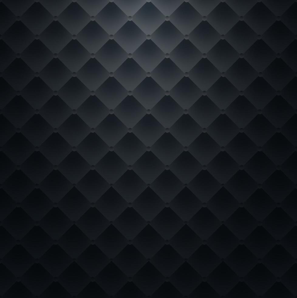 Dark blue square luxury pattern sofa texture background vector