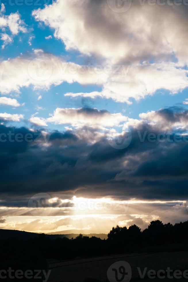 sky with clouds photo