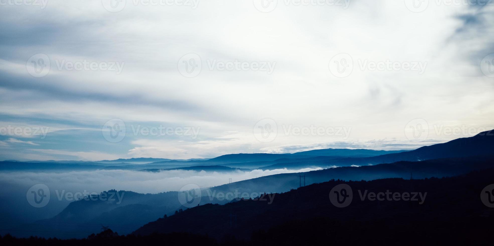 cielo con nubes foto