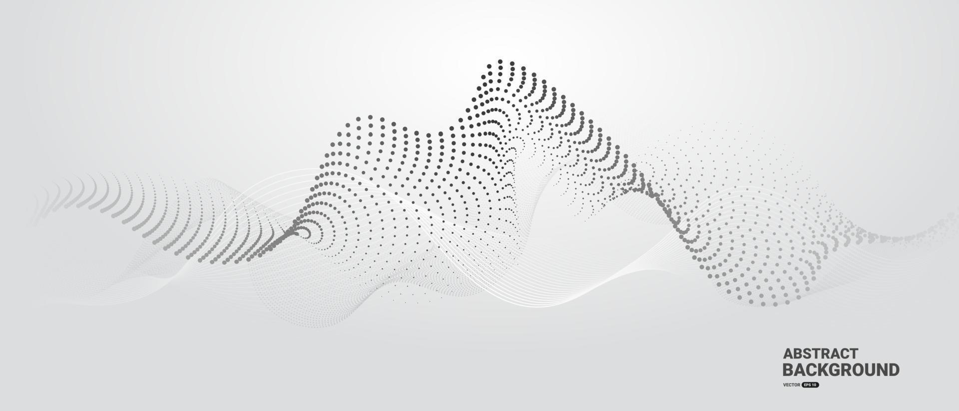 Gray and white abstract background vector