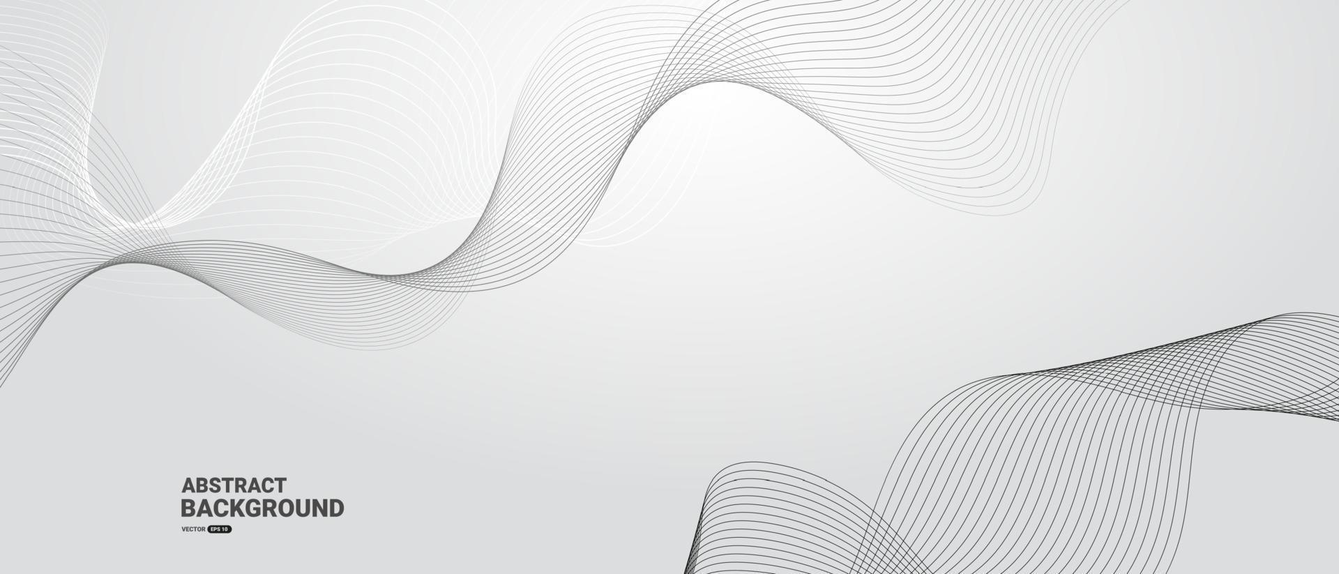 Gray and white abstract background vector