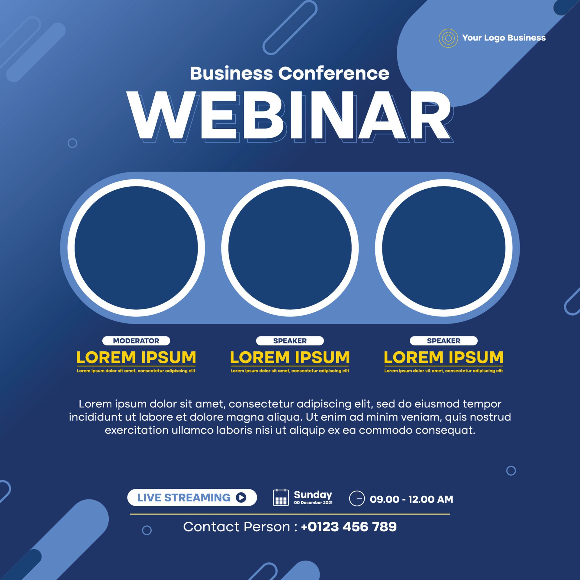 Zoom Meeting Poster Vector Art, Icons, and Graphics for Free Download