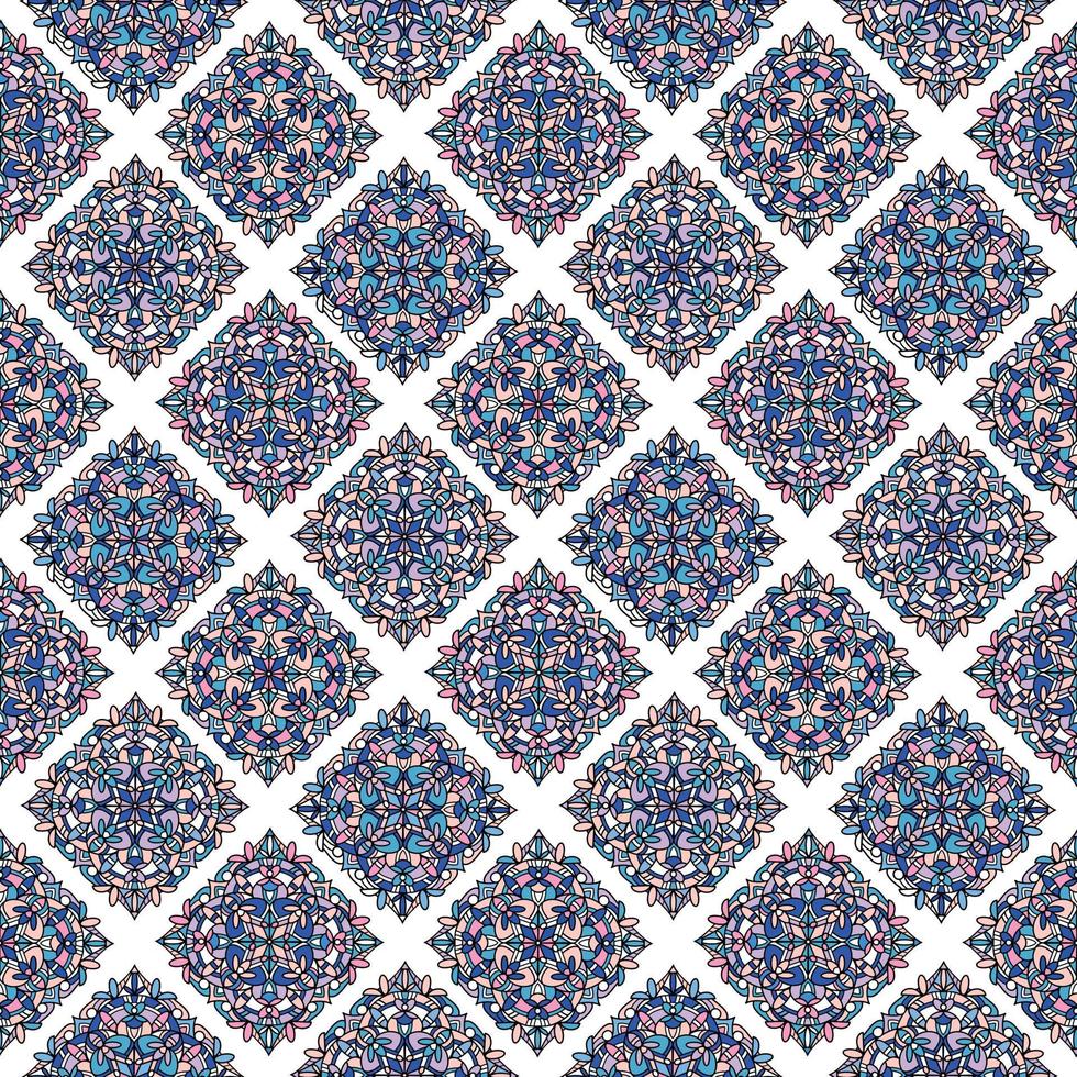 Striped seamless pattern. Floral wallpaper. Colorful ornamental border with stylized flowers and paisley. Design for cover, fabric, textile, wrapping paper vector
