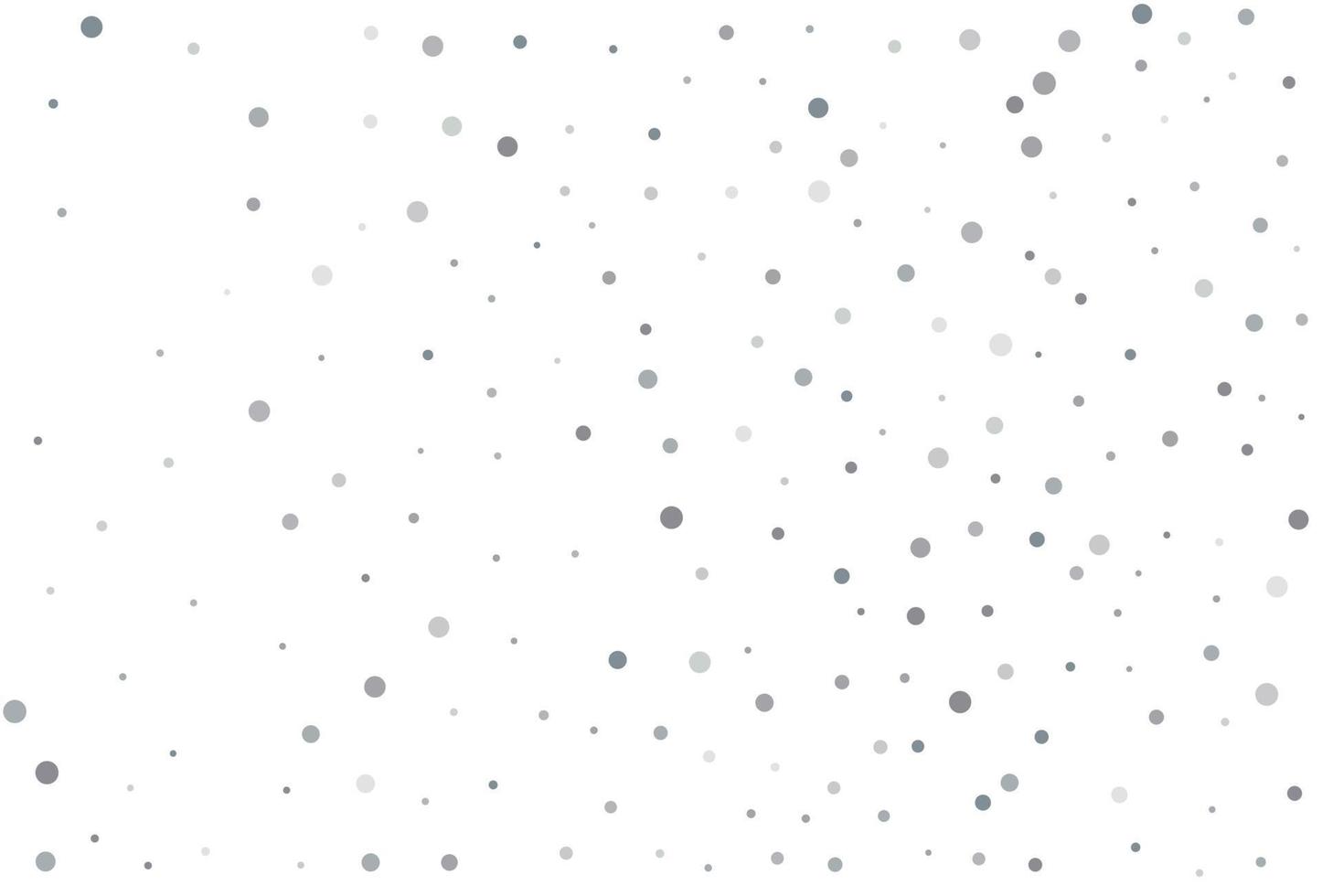 Christmas digital paper with silver polka dots. Festive decor. vector