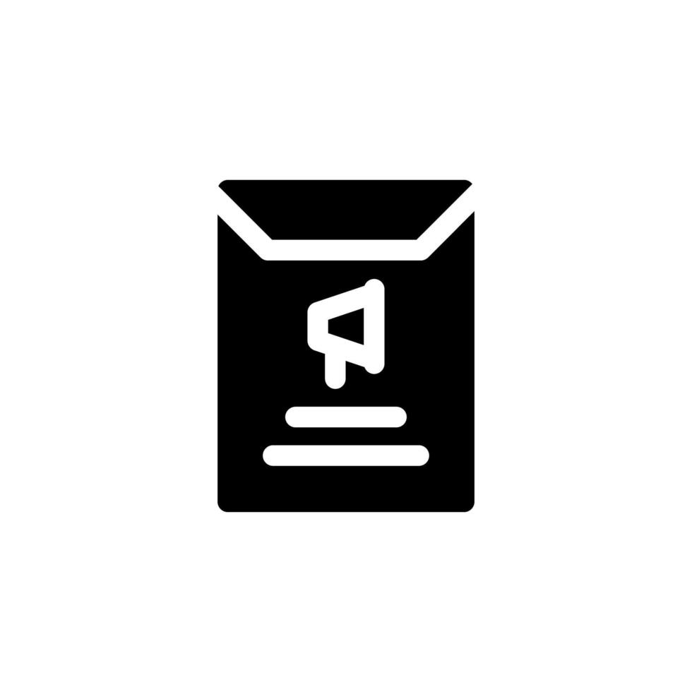 Envelope icon design vector illustration with symbol stationery, office, letter, proposal for advertising business