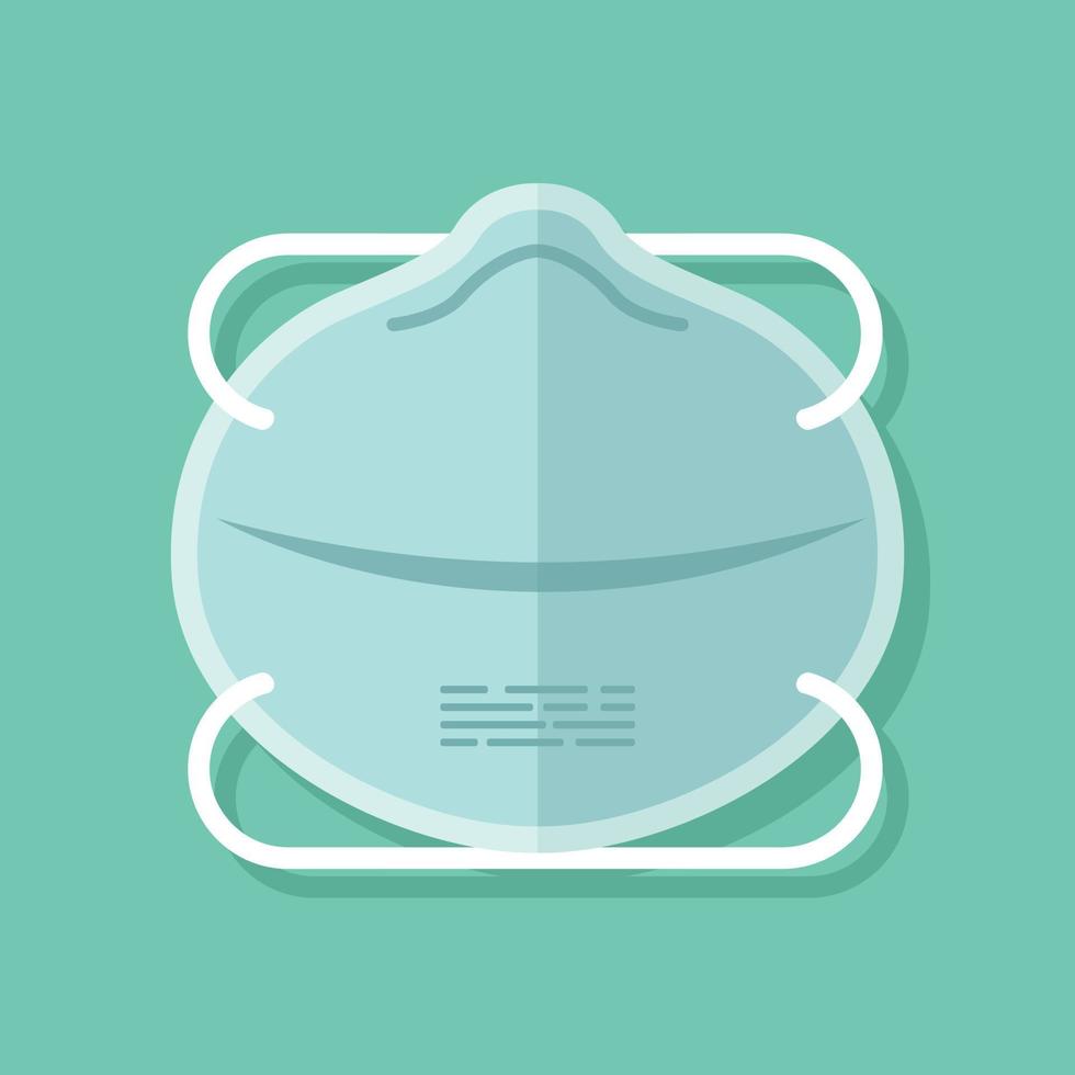 Design of virus protection mask vector
