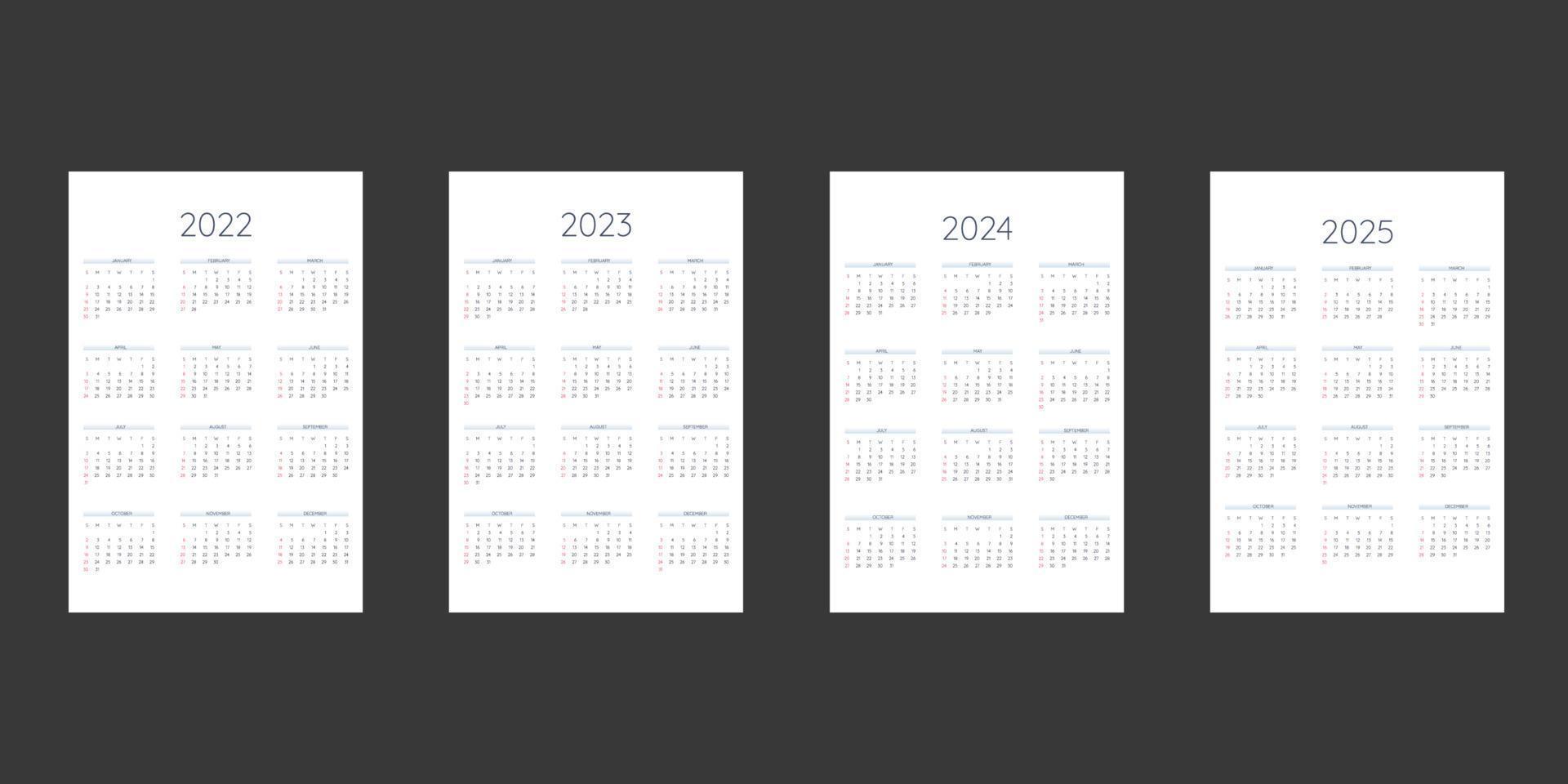 Individual calendar pages 2025 gavin fisher