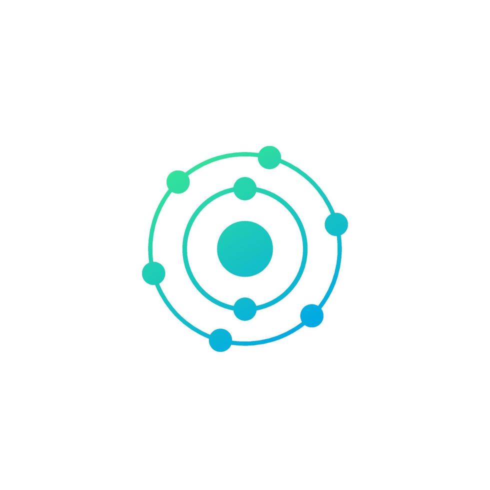 antioxidant vector icon on white