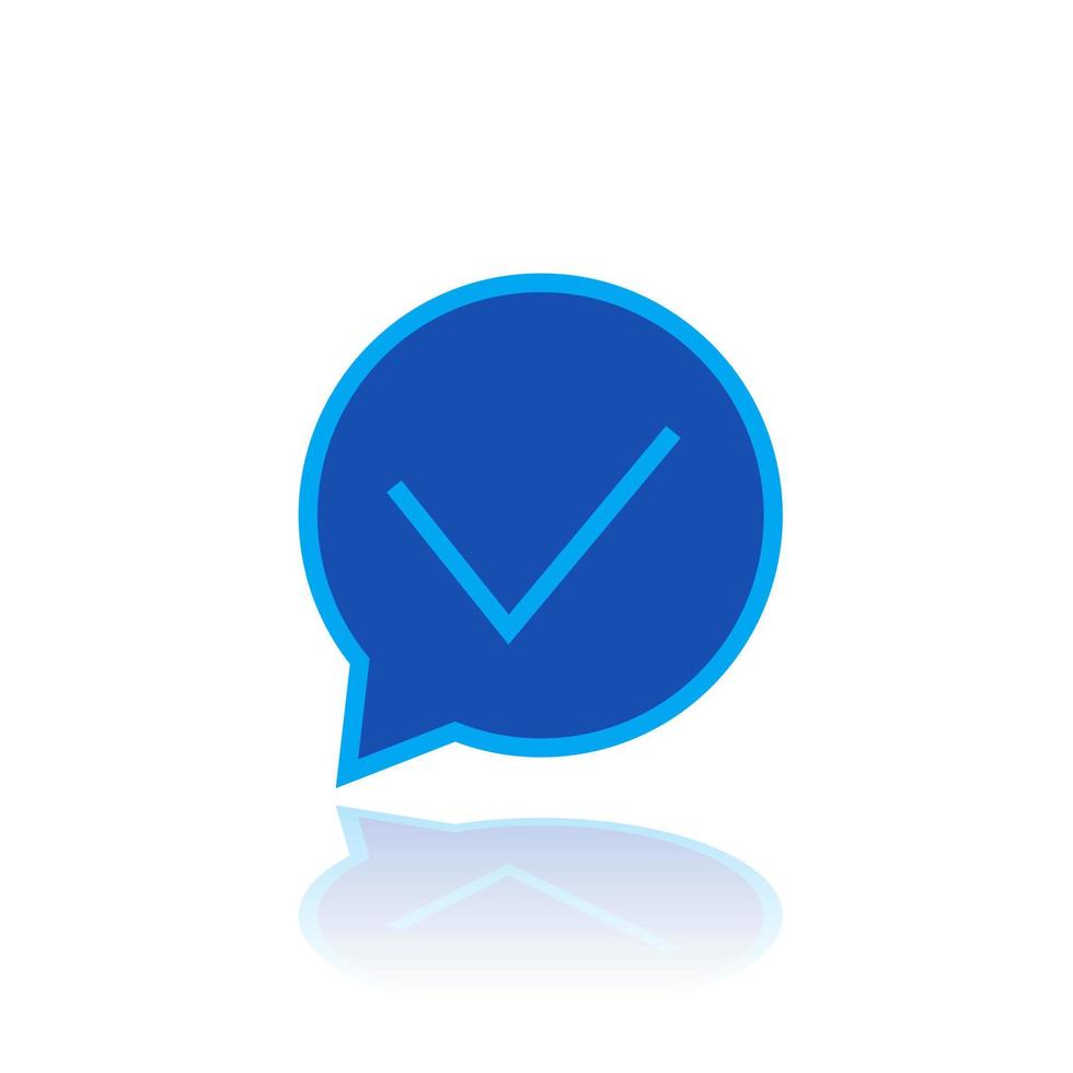 tick, check mark, correct, accept icon vector