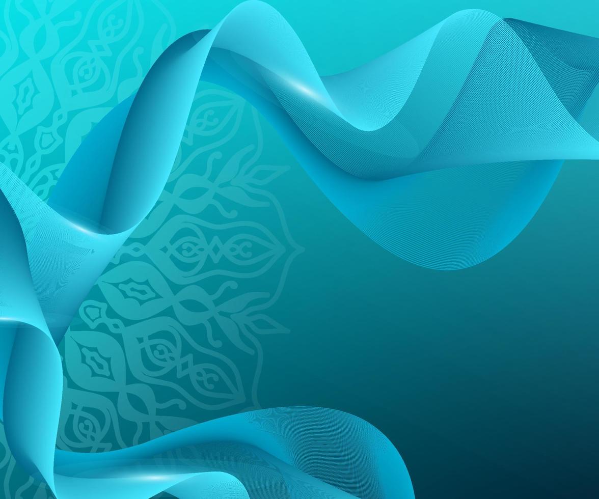 wave abstract background illustration vector