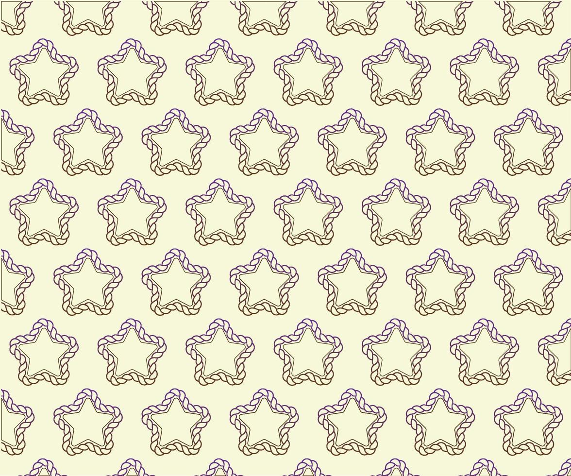 chain star pattern illustration vector