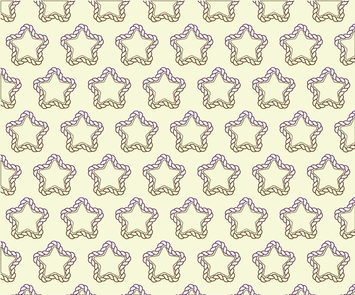 chain star pattern illustration vector