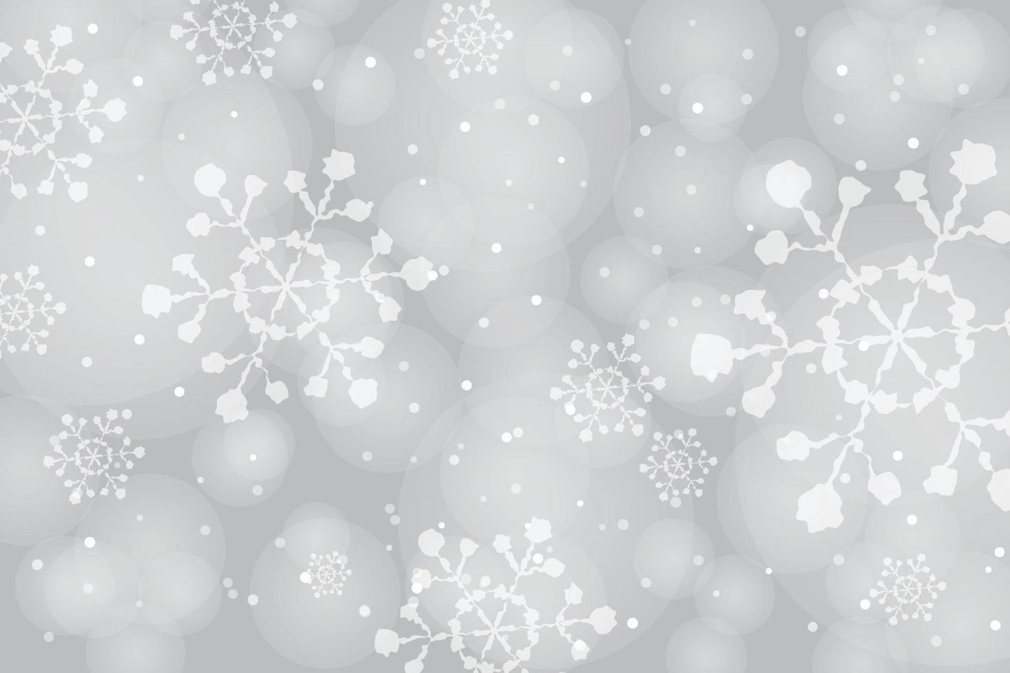 Snowflake pattern design background vector
