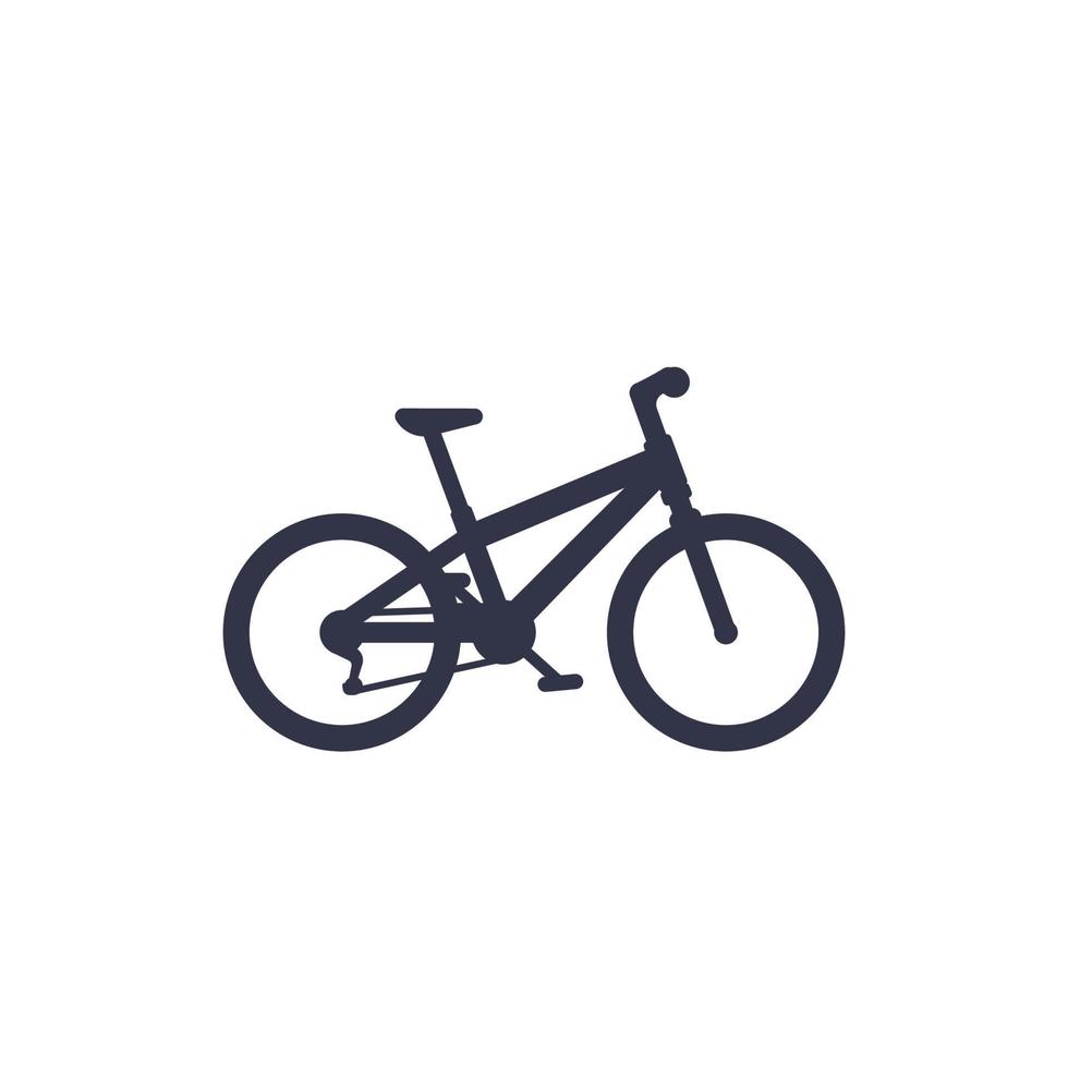 bicicleta, bicicleta de montaña, icono de mtb vector