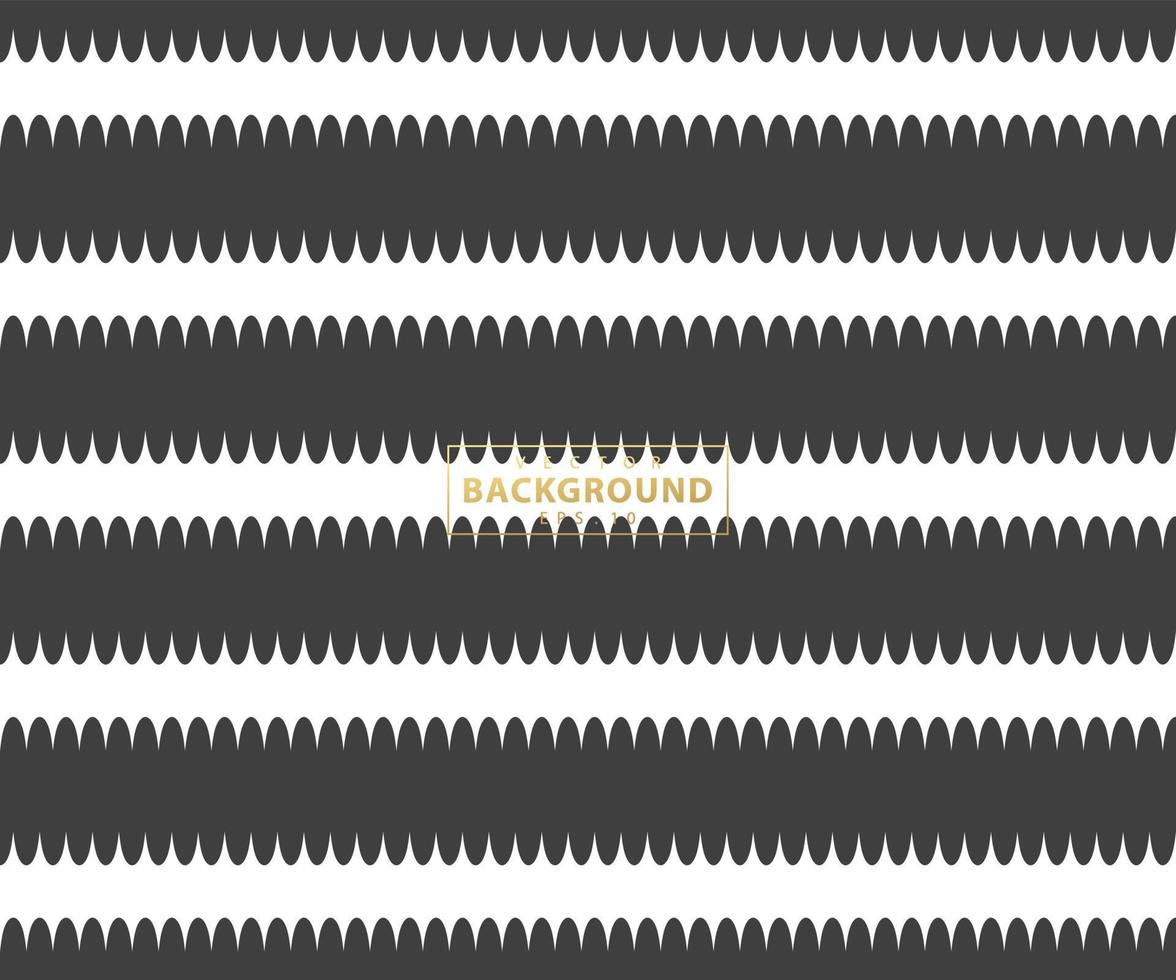 línea de onda y líneas onduladas en zigzag. semitono del punto de la textura geométrica de la onda abstracta. Fondo de chevrones. papel digital para rellenos de página. diseño web, estampado textil. arte vectorial. vector