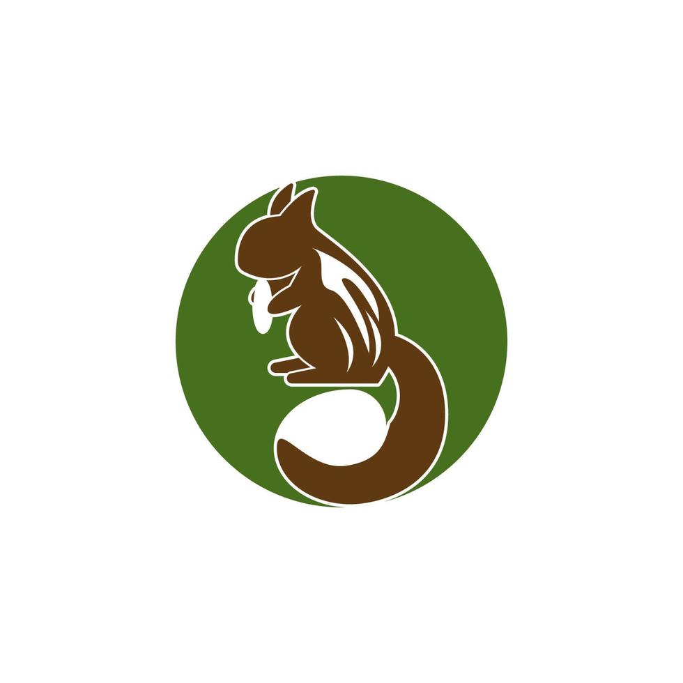 Squirrel icon and symbol vector illustration