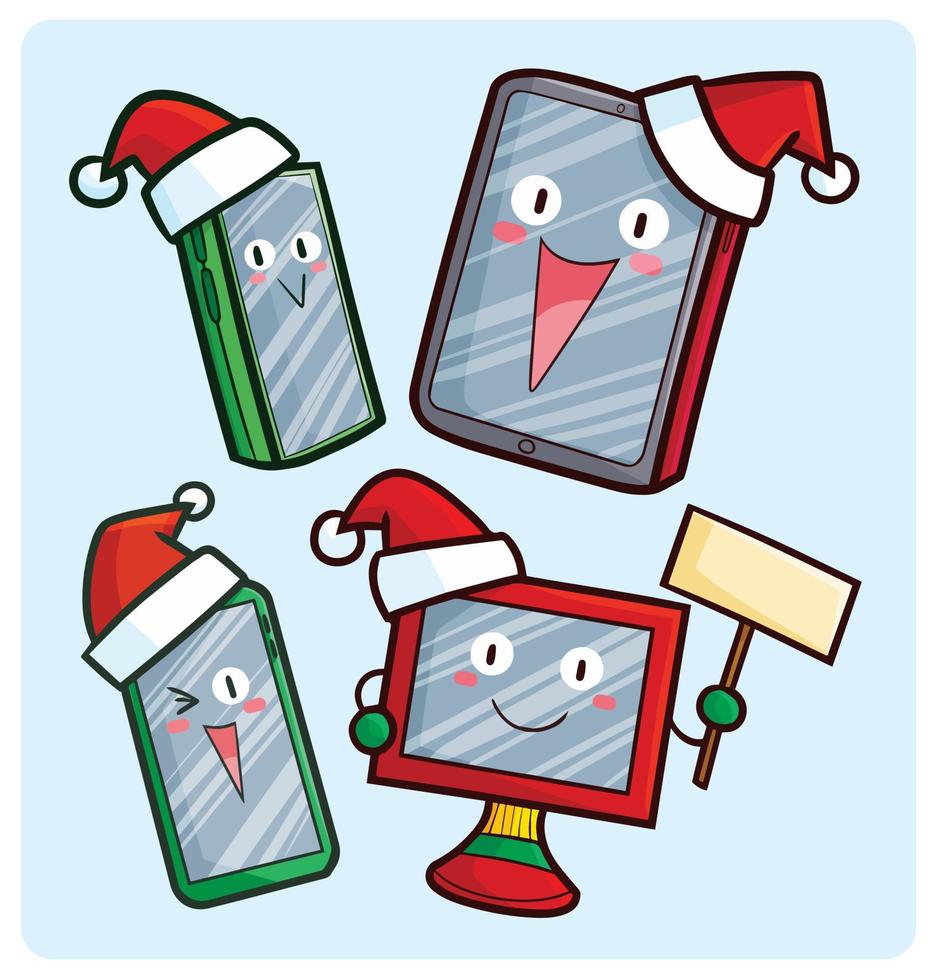 Kawaii Screen Devices Wearing Chirstmas Hat 4511371 Vector Art At Vecteezy kawaii-screen-devices-wearing-chirstmas-hat-4511371-vector-art-at-vecteezy