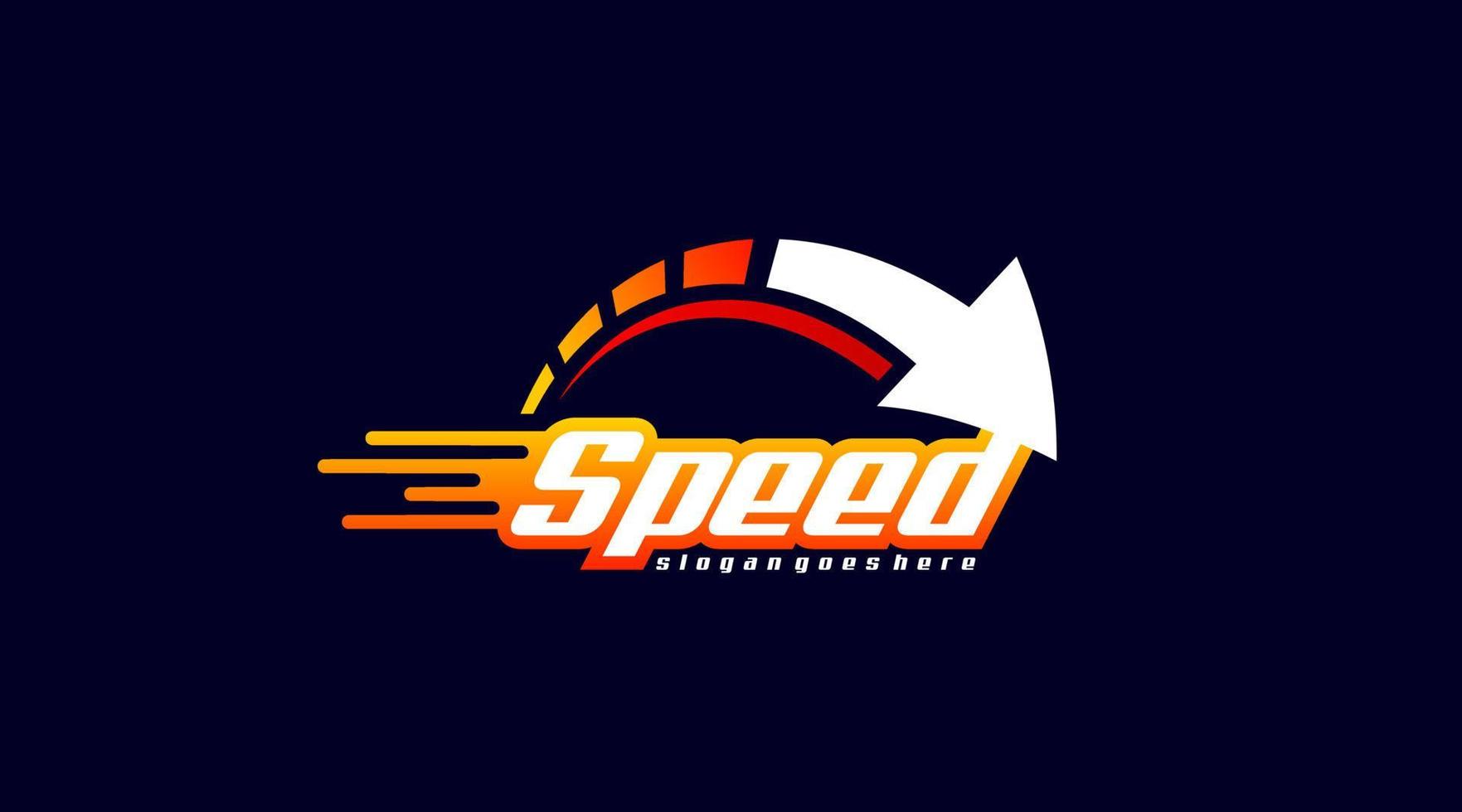 Speed Logo Template Vector. Logo Concept of Speed 4511677 Vector Art at