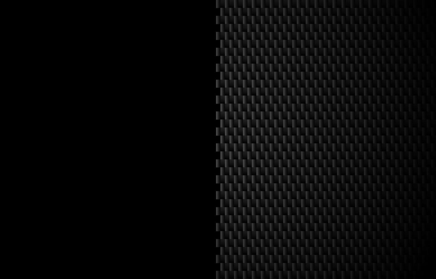 carbon fiber texture with metallic lines background vector