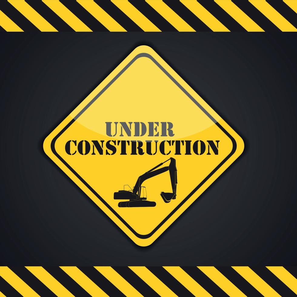 Under Construction. Vector Illustration