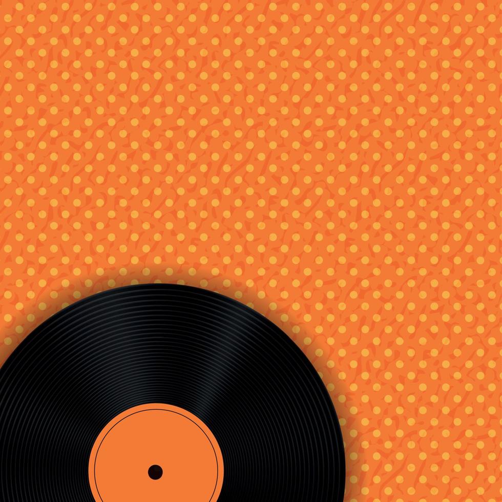 Abstract Music Background Vector Illustration for Your Design