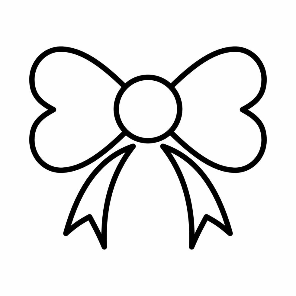 Ribbon Icon Line Style.eps vector