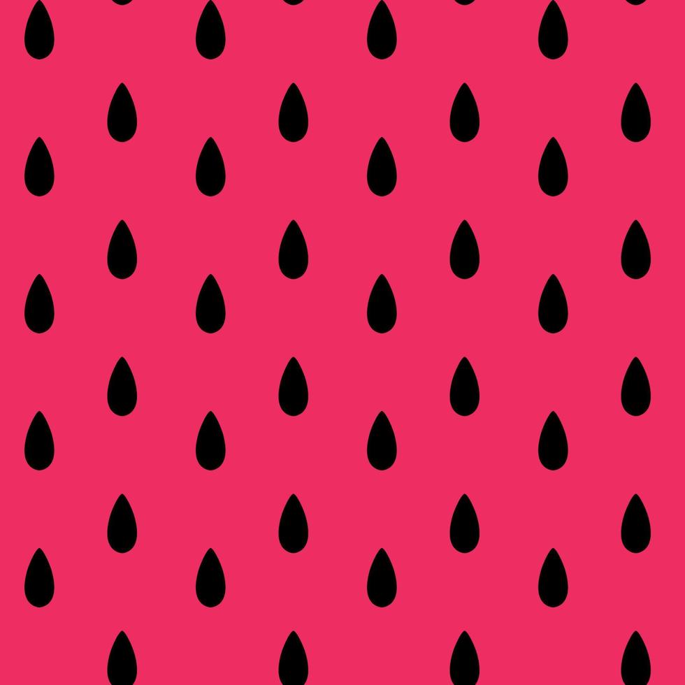 Seamless Pattern Background with Watermelon. Vector Illustration.
