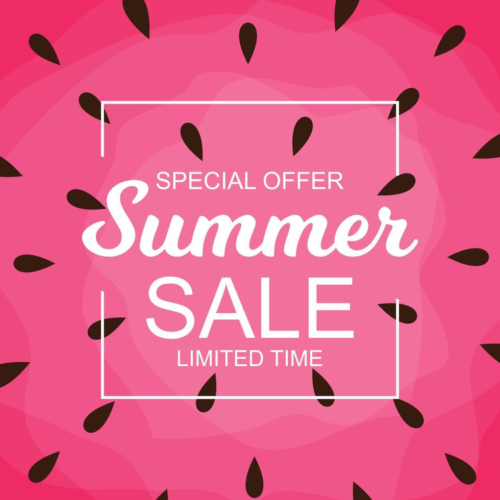 Summer Sale concept Background. Vector Illustration