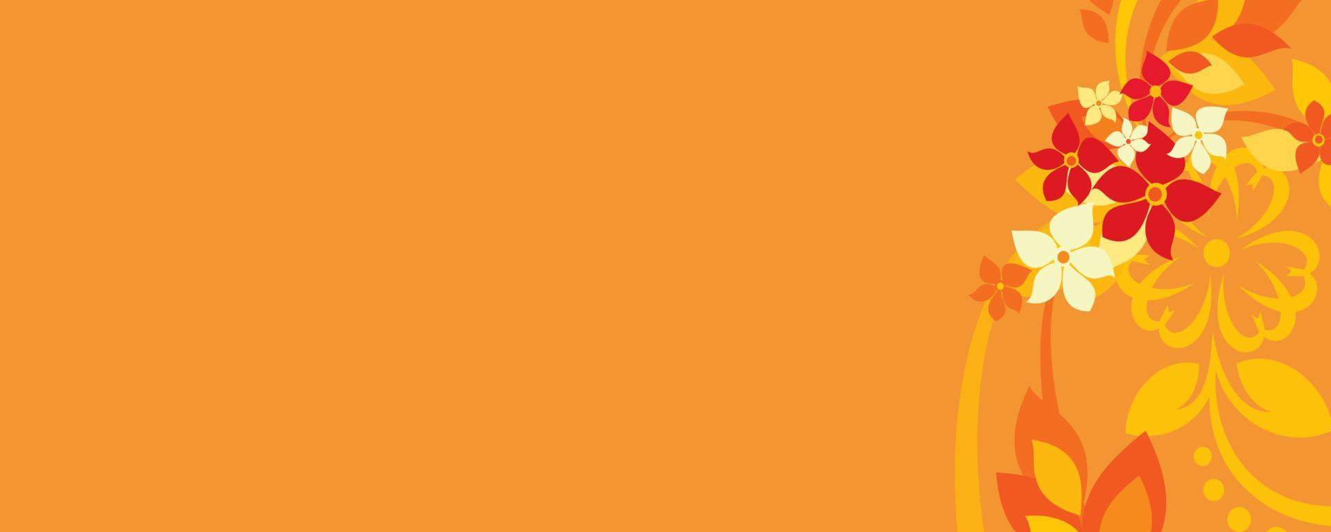 Floral banner background 4515746 Vector Art at Vecteezy