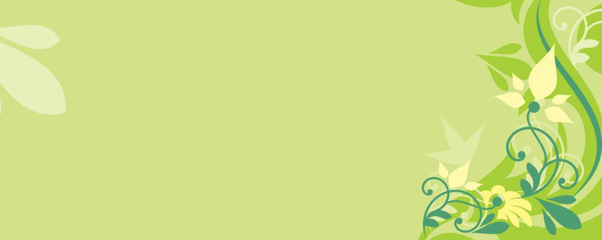 Green Floral Background Vector Art, Icons, and Graphics for Free Download
