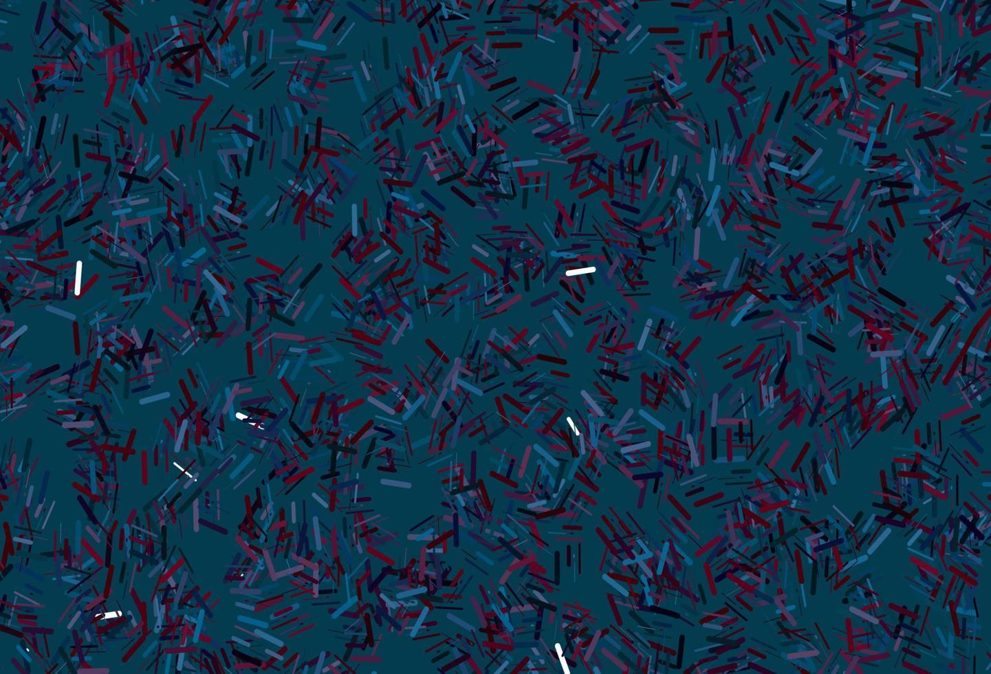 Dark green vector template with repeated sticks.