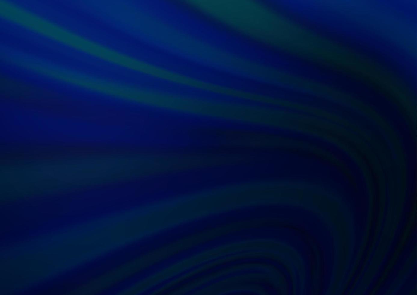 Dark BLUE vector pattern with liquid shapes.