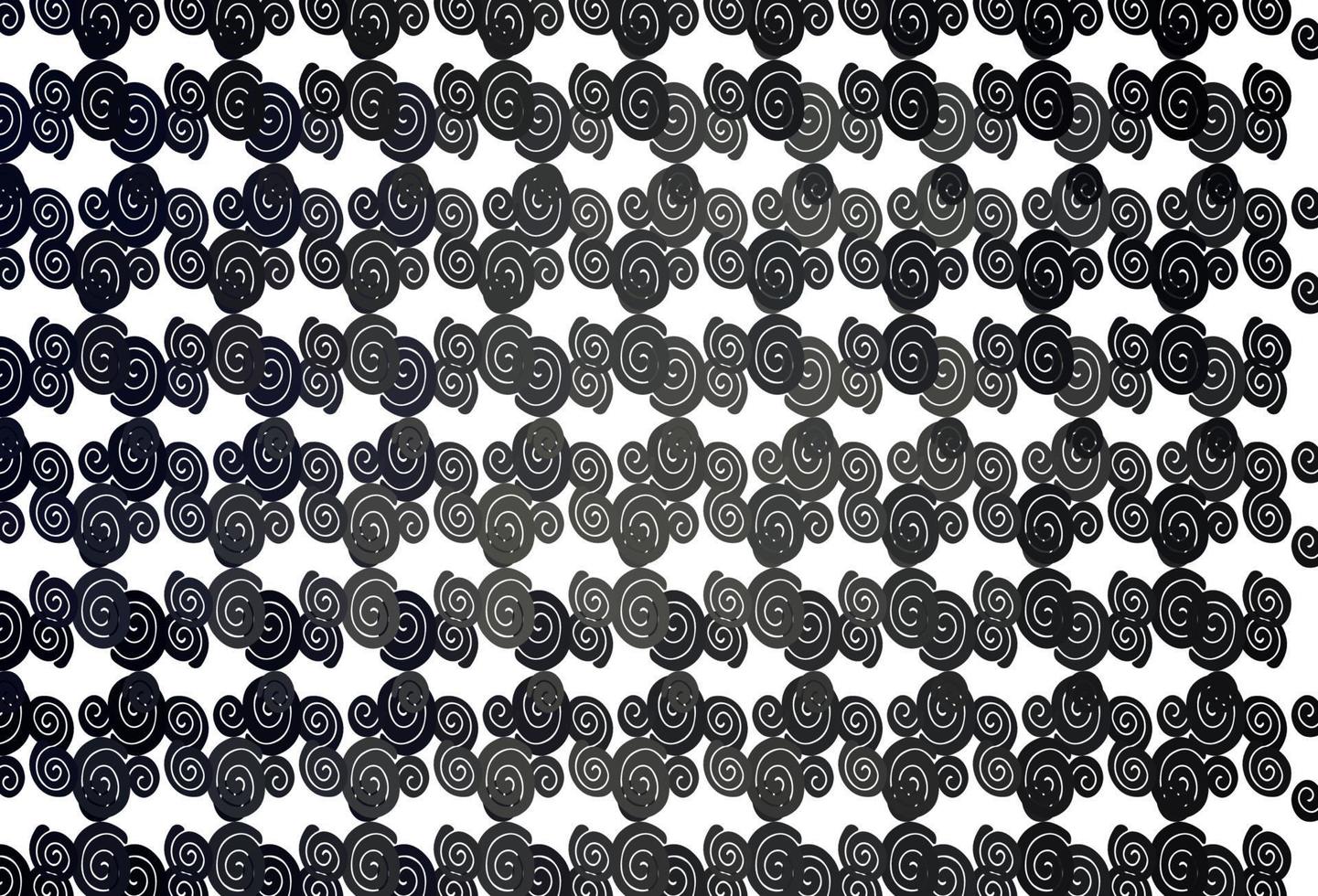 Light Black vector background with abstract lines.