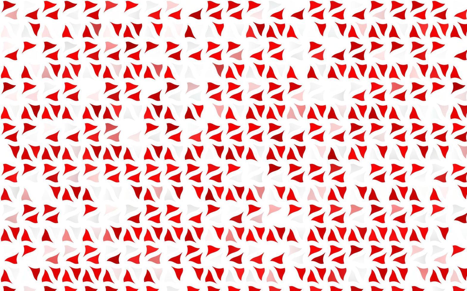 Light Red vector texture in triangular style.