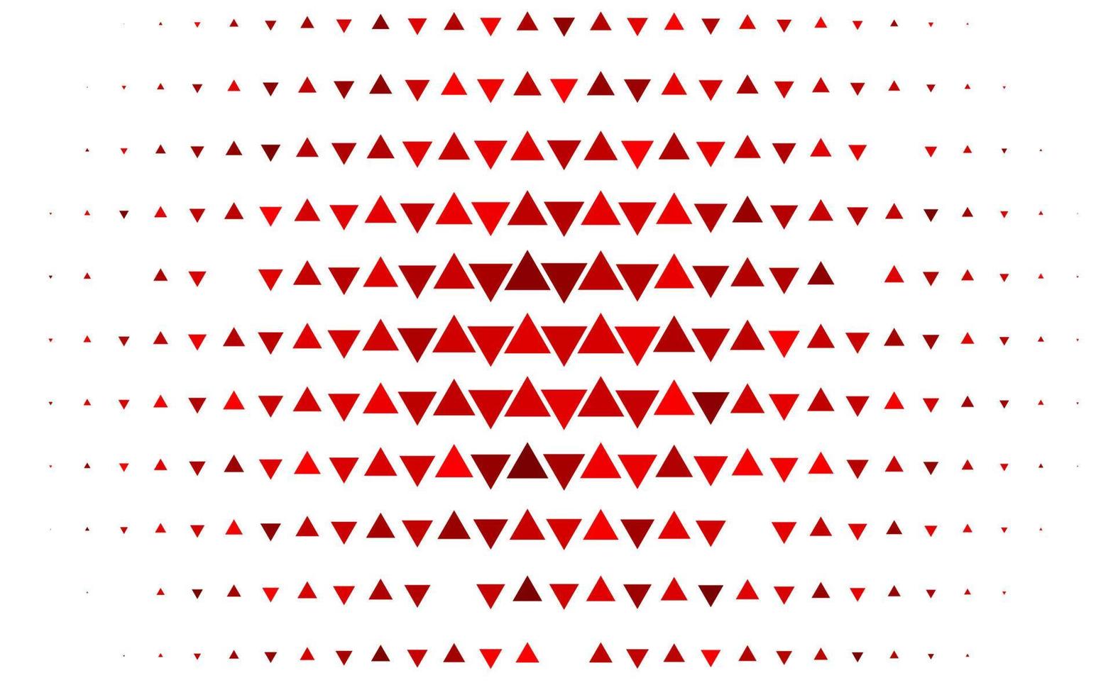 Light Red vector cover in polygonal style.