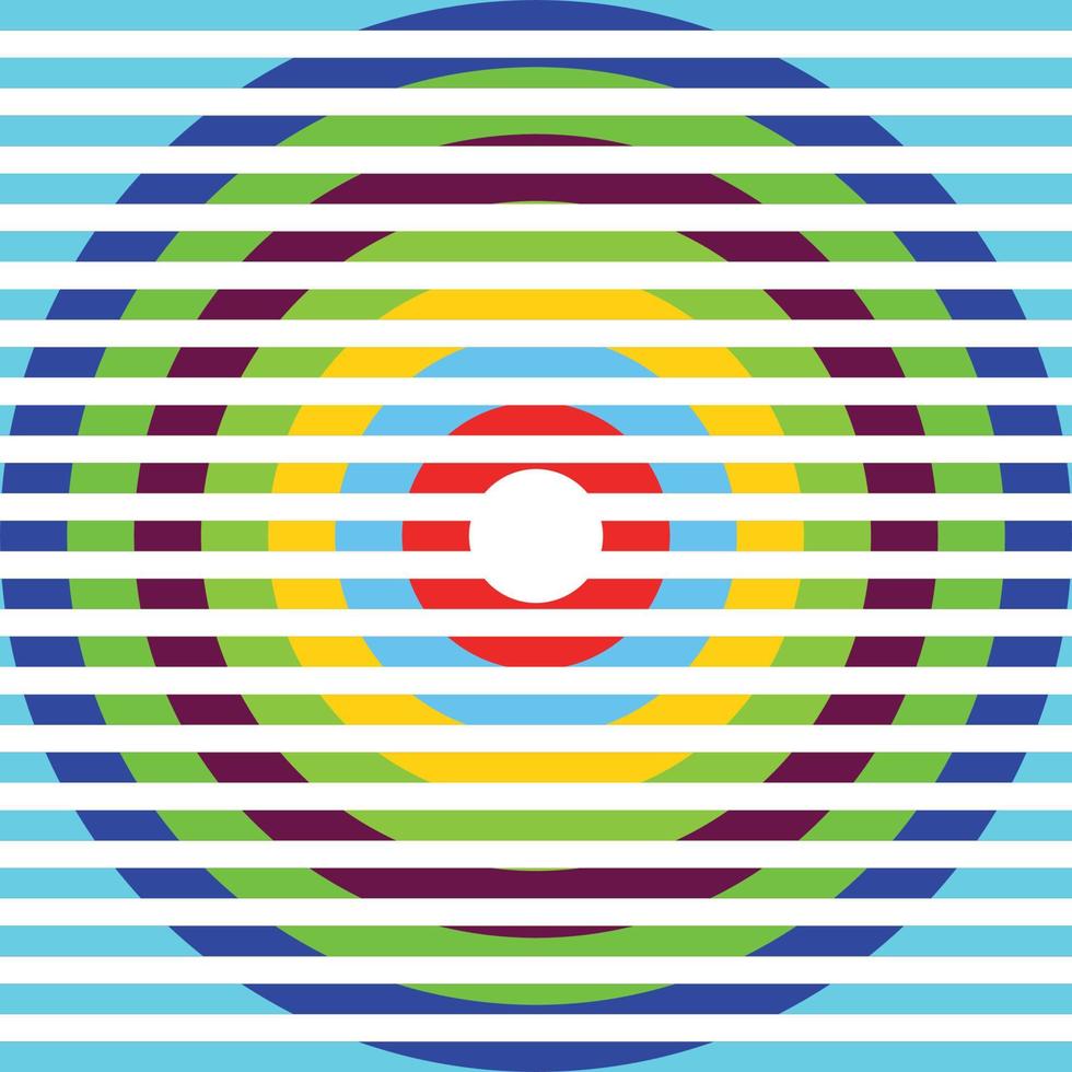 Optical art pattern for Textile printing and logos vector