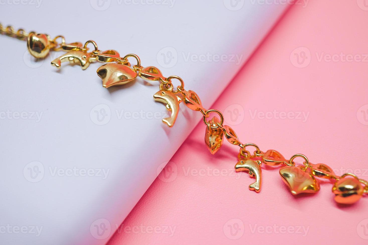 dolphin gold bracelet photo