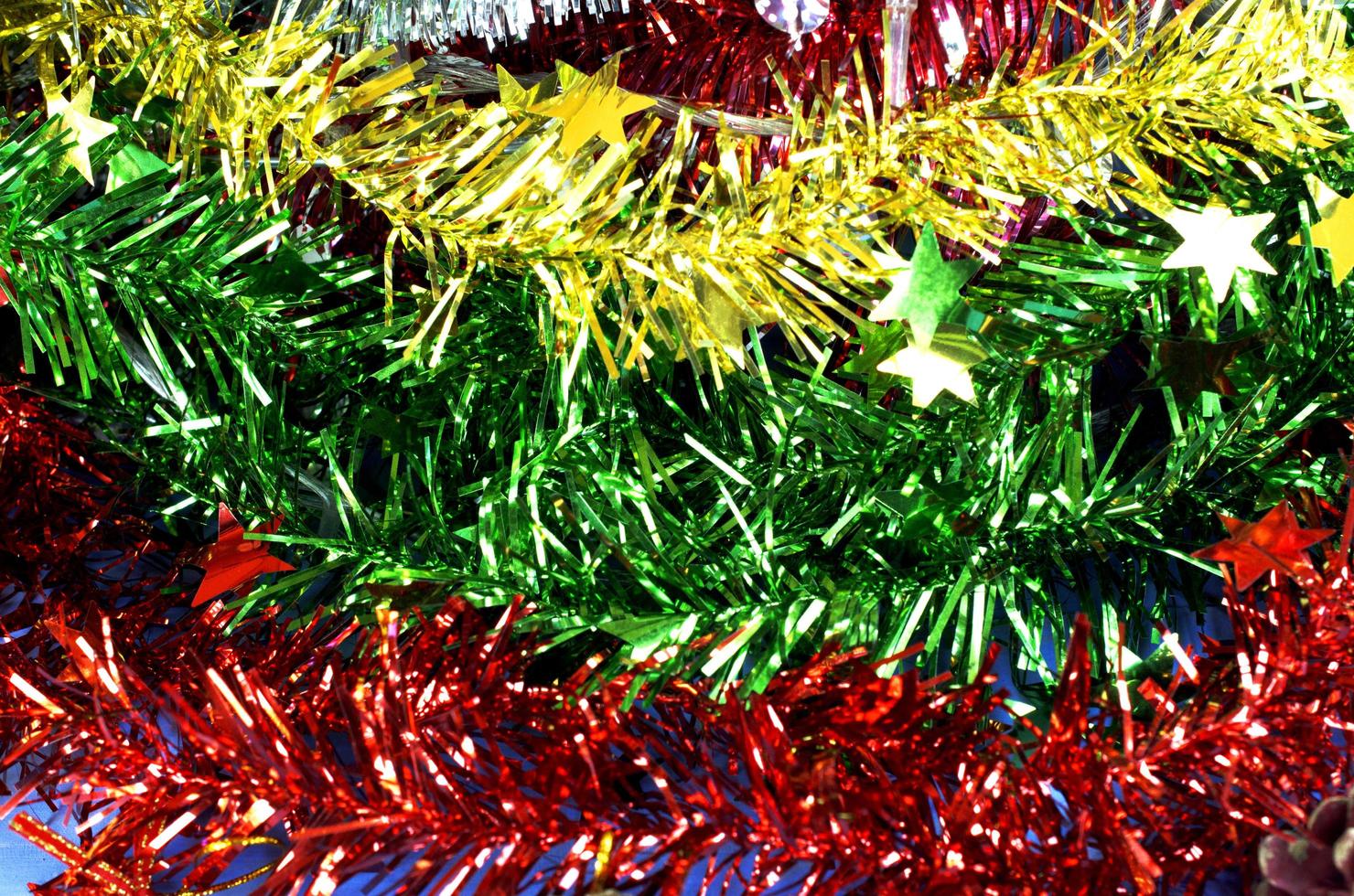 Close up of Christmas decorations backgrounds photo