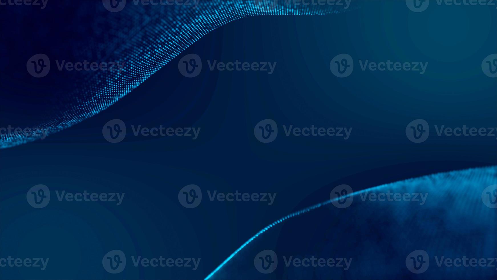 abstract wave technology background.Connection structure.Big data visualization and Business .3d illustration photo