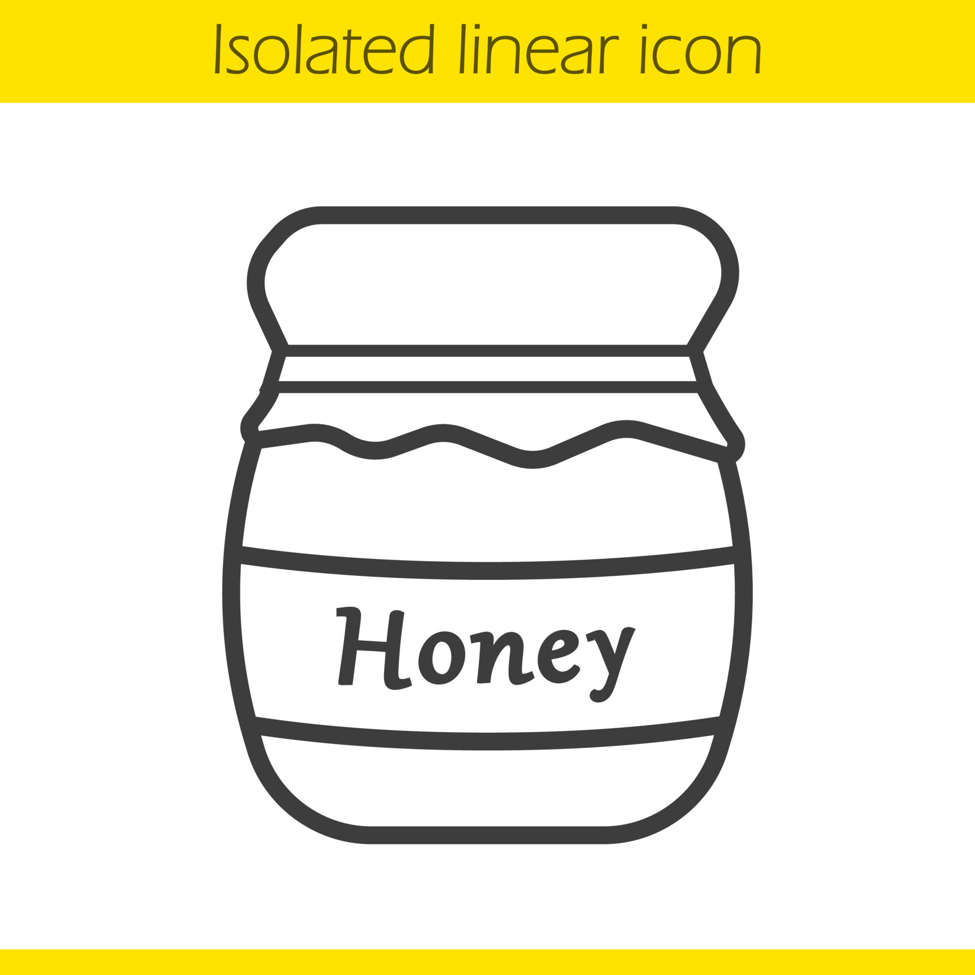 honey drawing