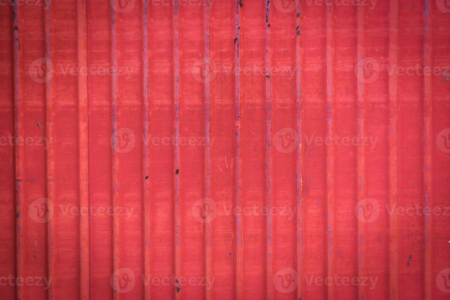zinc background - wall old red zinc texture photo