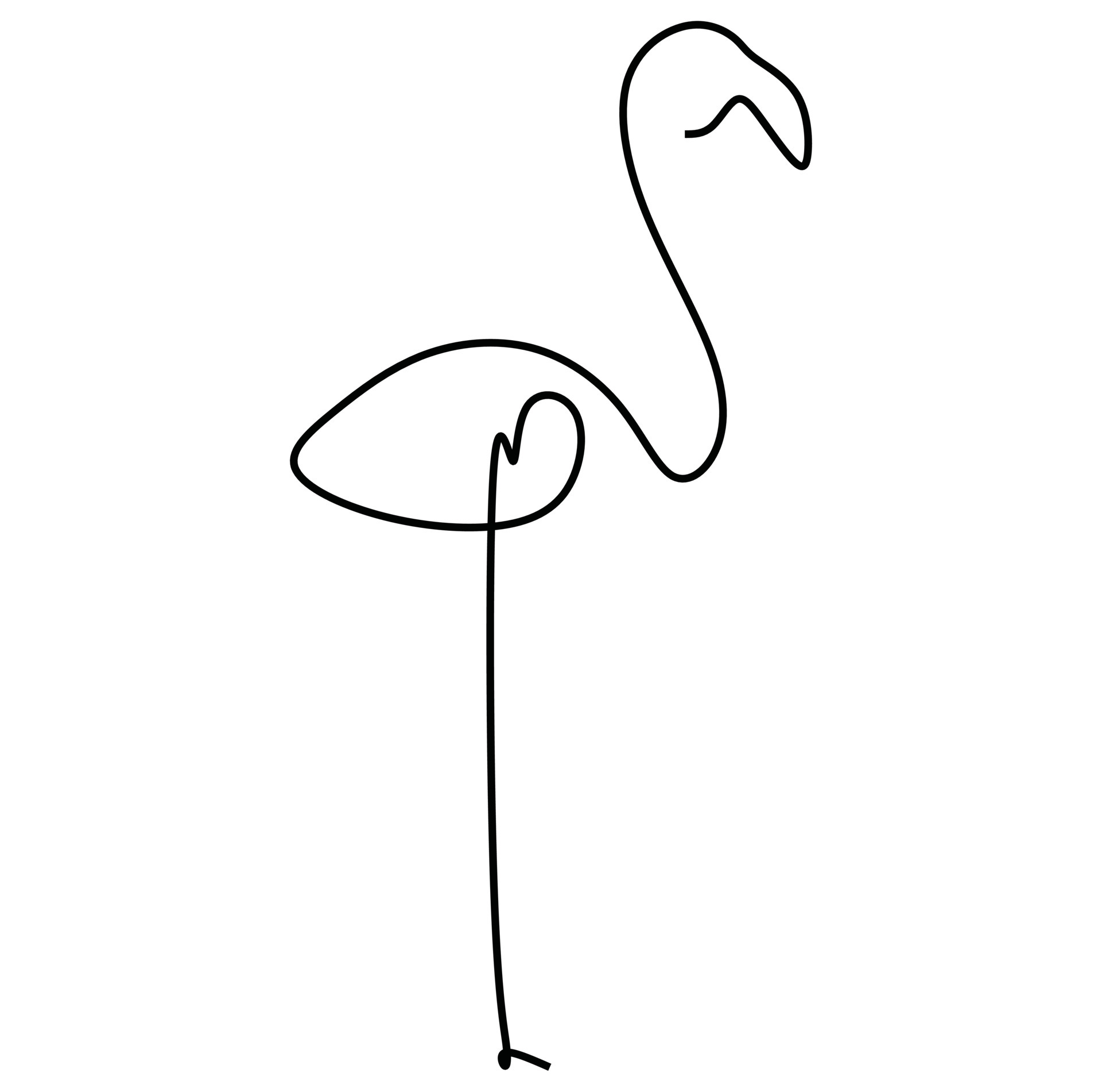 One 2024 line drawing