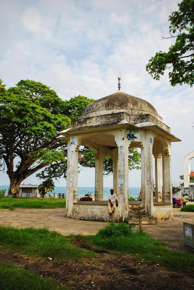 Edificio antiguo en Zanzíbar, África Oriental foto